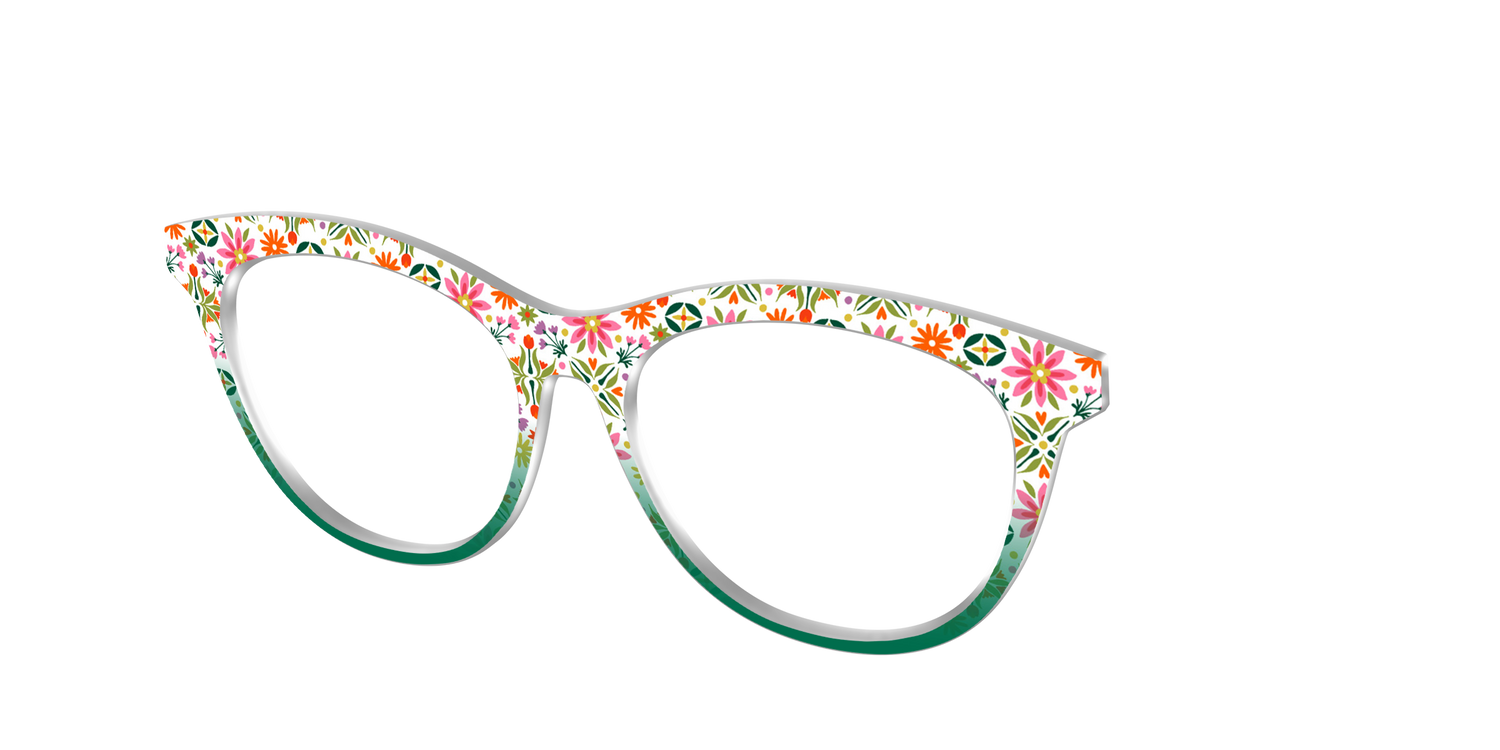 The Meadow Medallion - Angle Top Image - Pair Eyewear
