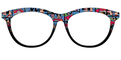 The Mickey & Minnie Comic Split - Front Top Thumbnail - Pair Eyewear