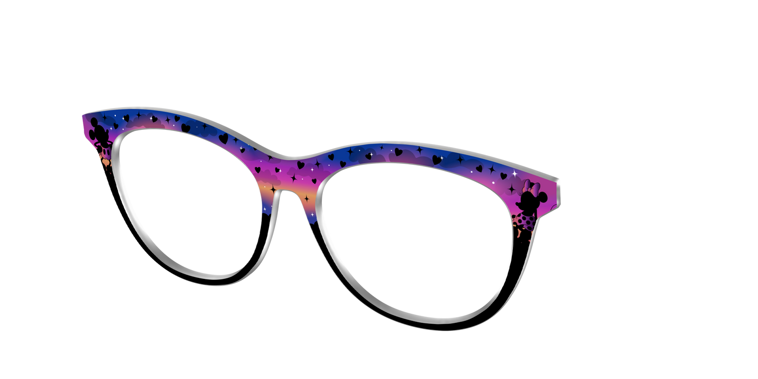 The Mickey & Minnie Shadow Play - Angle Top Image - Pair Eyewear