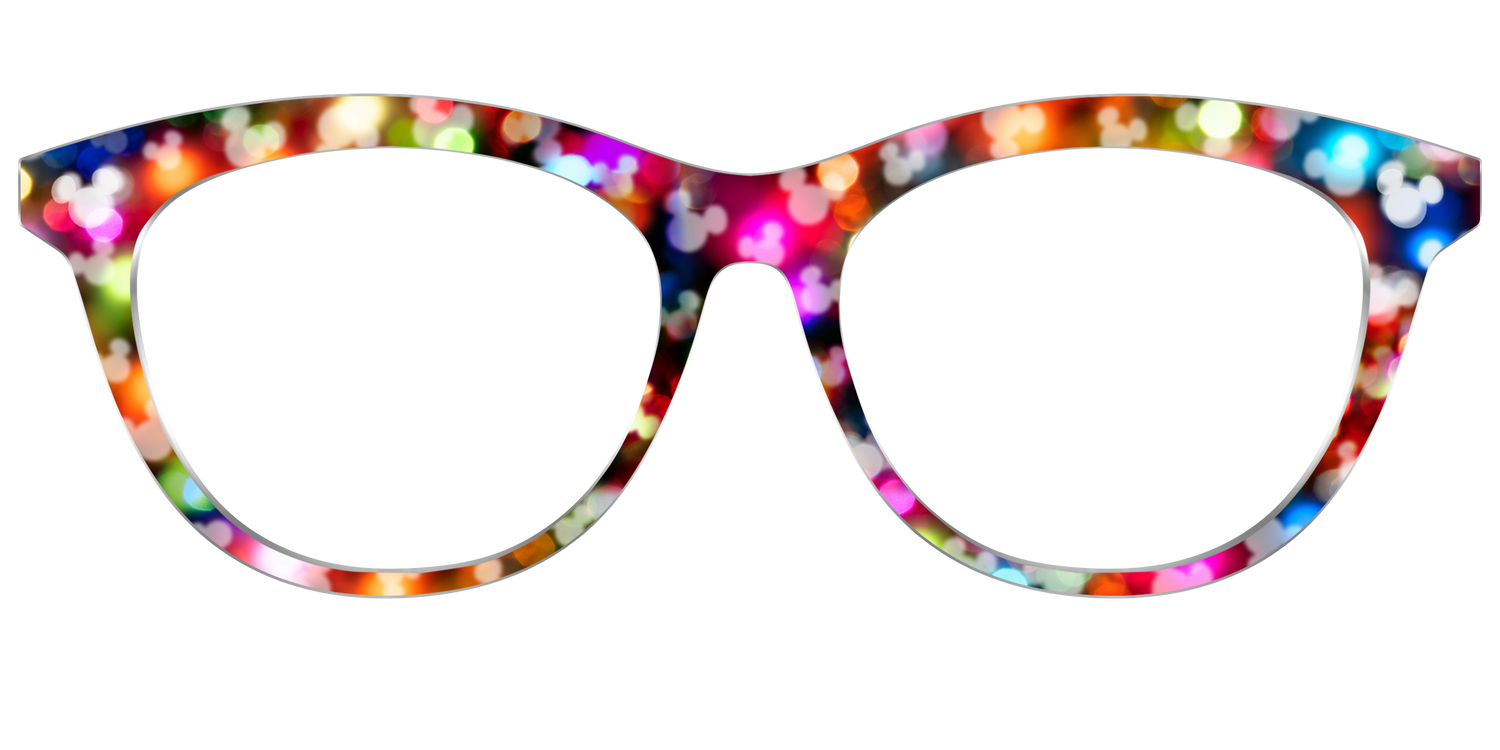 The Mickey Bokeh - Front Top Image - Pair Eyewear
