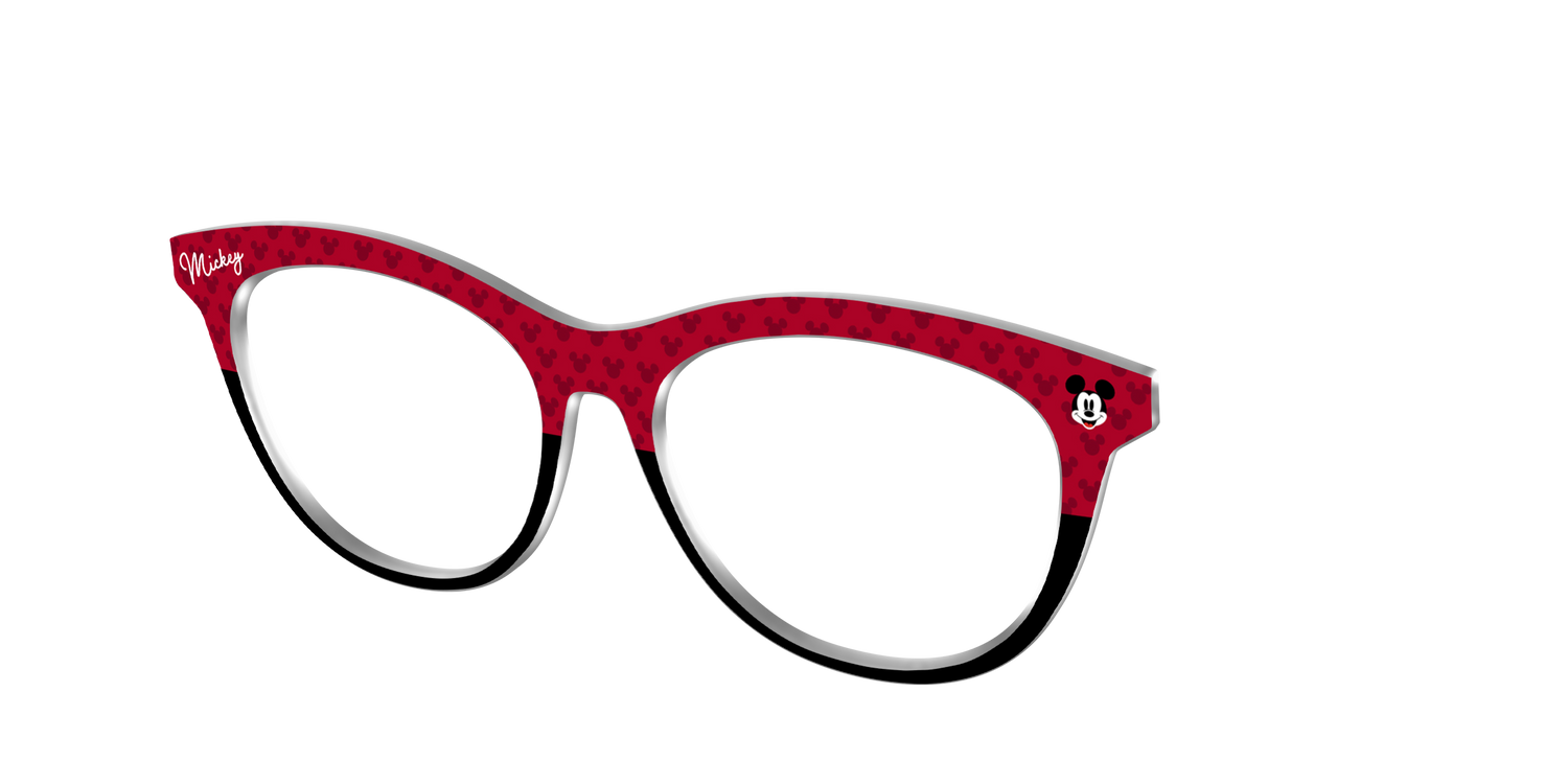 The Mickey Split - Angle Top Image - Pair Eyewear