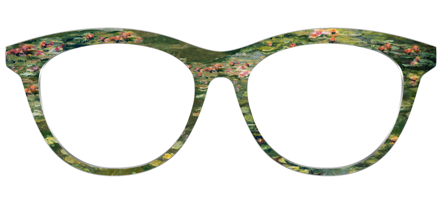 Monet Water Lilies - Front Top Image - Pair Eyewear
