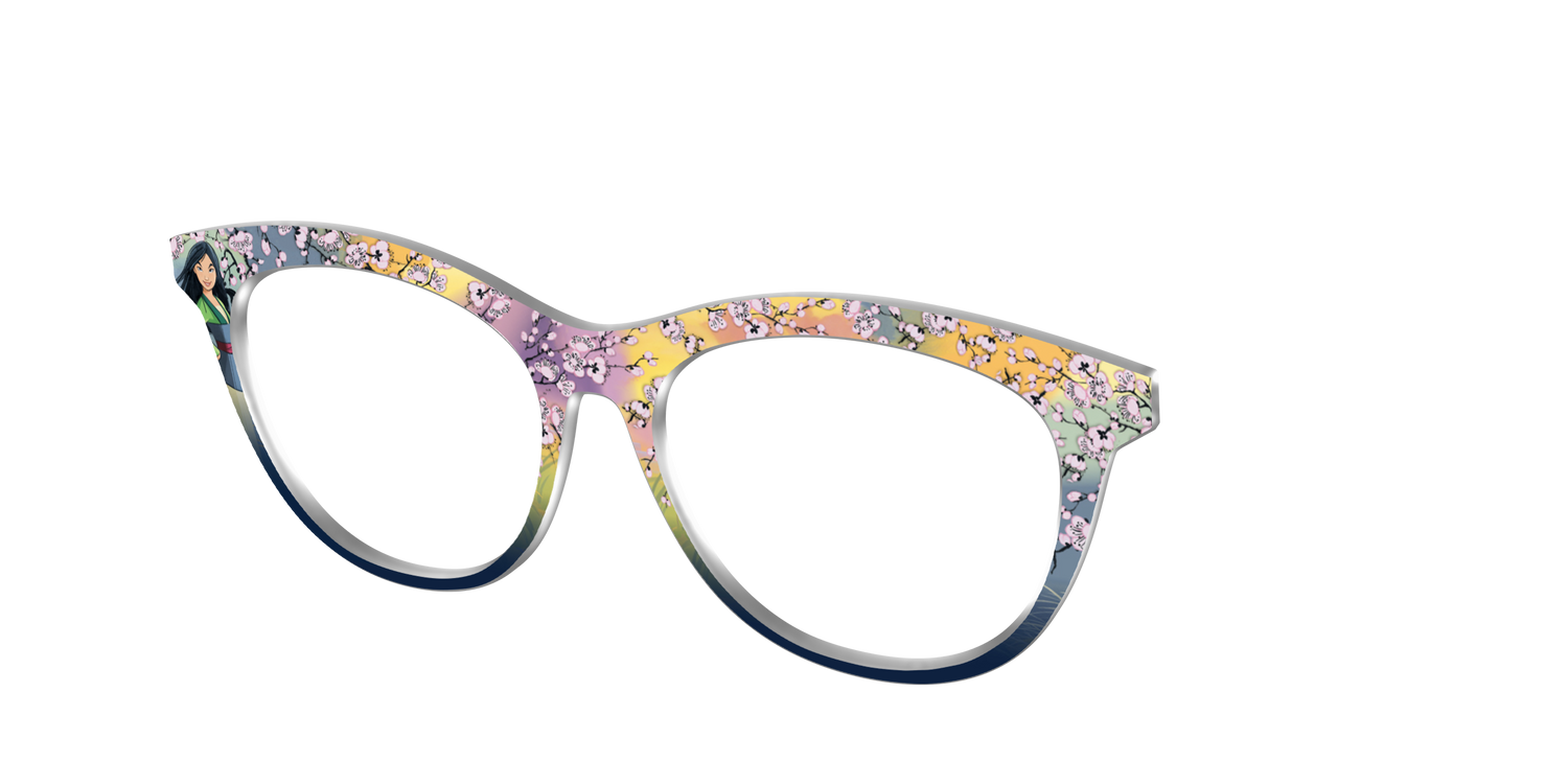 Mulan's Plum Blossoms - Angle Top Image - Pair Eyewear