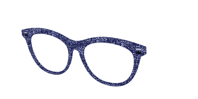 The Navy Sparkle - Angle Top Thumbnail - Pair Eyewear