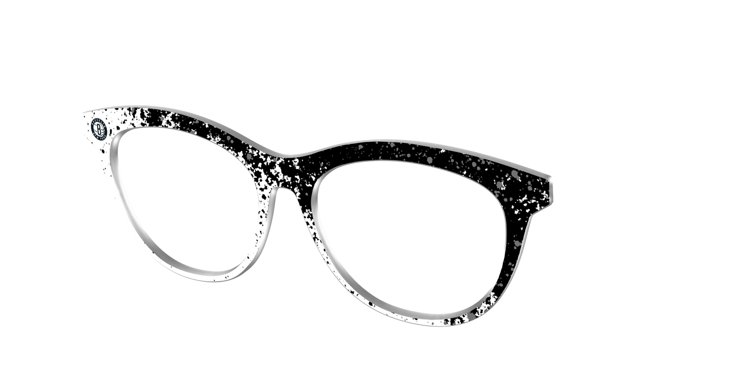 Nets Splatter - Angle Top Image - Pair Eyewear