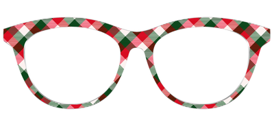 The Nice List Plaid - Front Top Thumbnail - Pair Eyewear