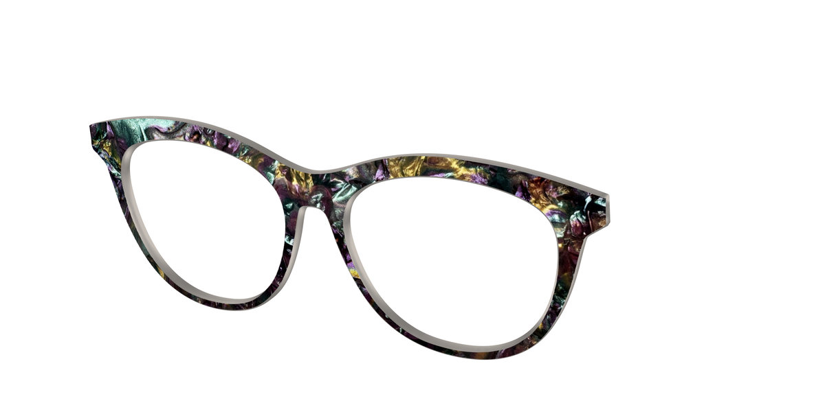 The Nightfall Pearl Marble - Angle Top Image - Pair Eyewear