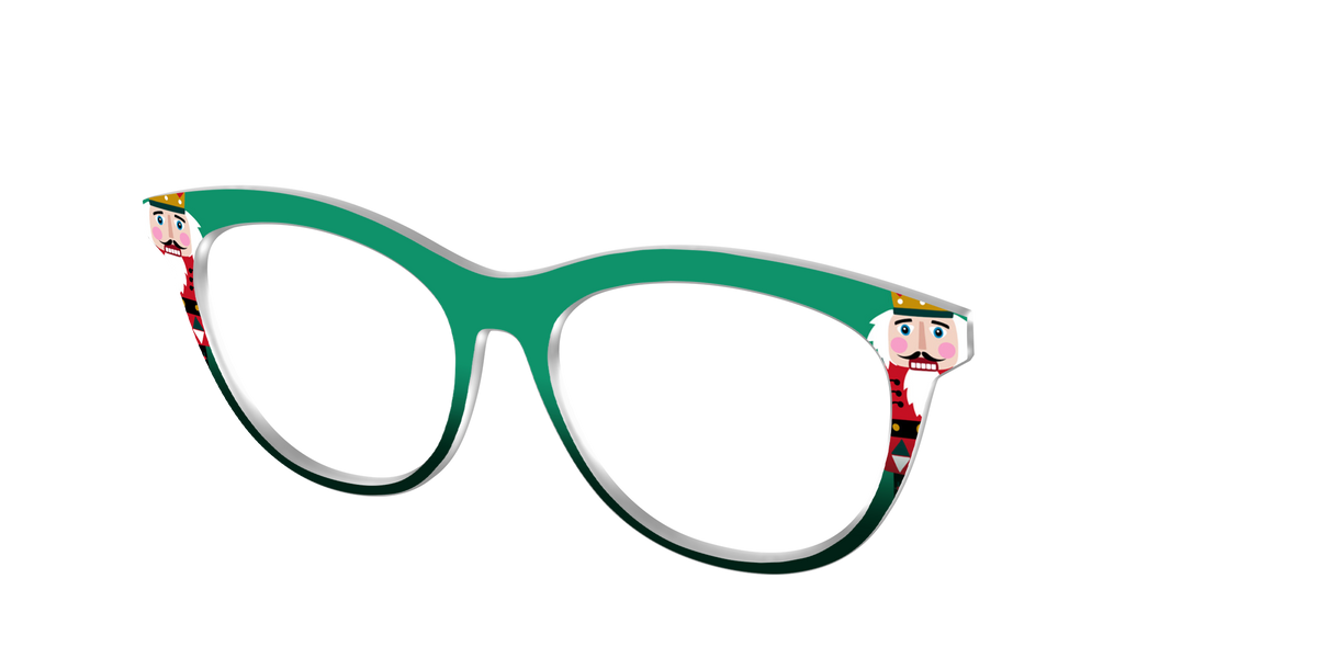 The Novel Nutcrackers - Angle Top Image - Pair Eyewear