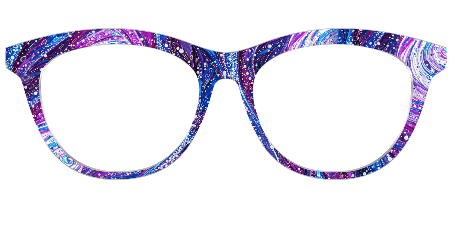 The Orchid Kaleidoscope - Front Top Image - Pair Eyewear