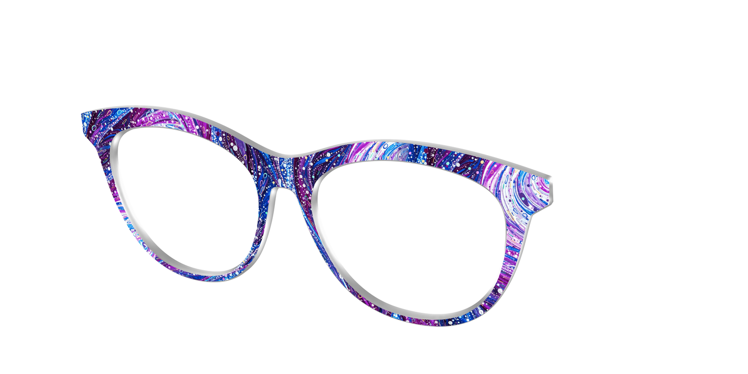 The Orchid Kaleidoscope - Angle Top Image - Pair Eyewear