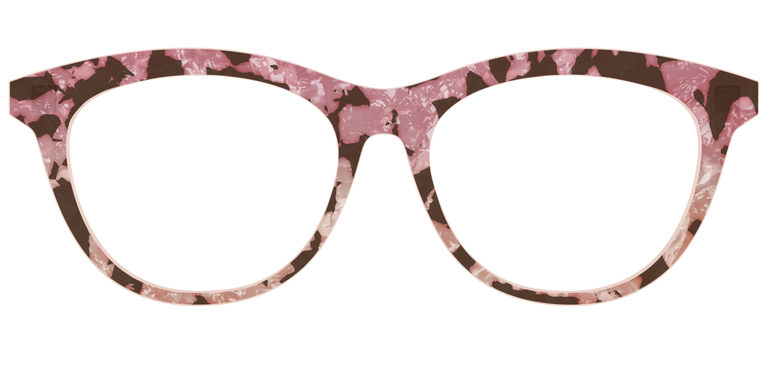 The Pale Peach Pearl Tortoise - Front Top Image - Pair Eyewear