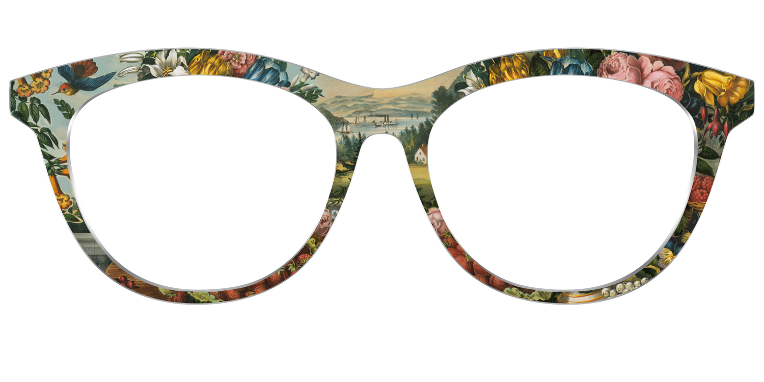 Palmer Landscape with Fruit and Flowers - Front Top Image - Pair Eyewear