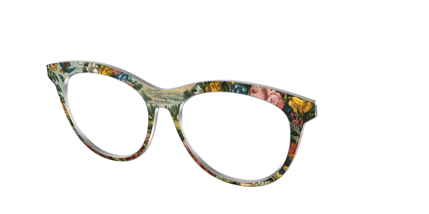 Palmer Landscape with Fruit and Flowers - Angle Top Image - Pair Eyewear
