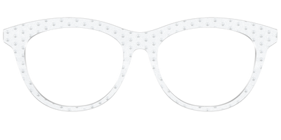 The Pearl Shimmer Polka Dots - Front Top Thumbnail - Pair Eyewear