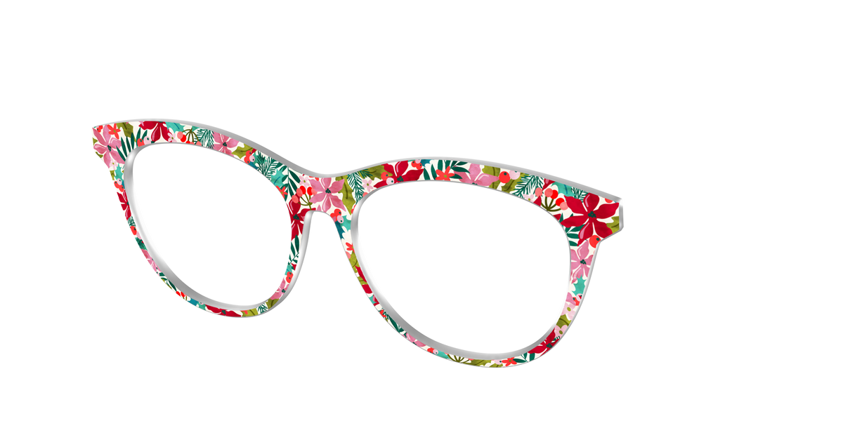 The Poinsettia Grove - Angle Top Image - Pair Eyewear