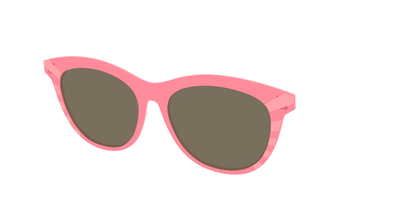 The Polarized Fruit Punch Sunburst Sun Top - Angle Top Thumbnail - Pair Eyewear