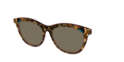 The Polarized Moth Wings Sun Top - Angle Top Thumbnail - Pair Eyewear