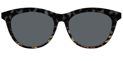 The Polarized Shadow Tortoise Sun Top - Front Top Thumbnail - Pair Eyewear