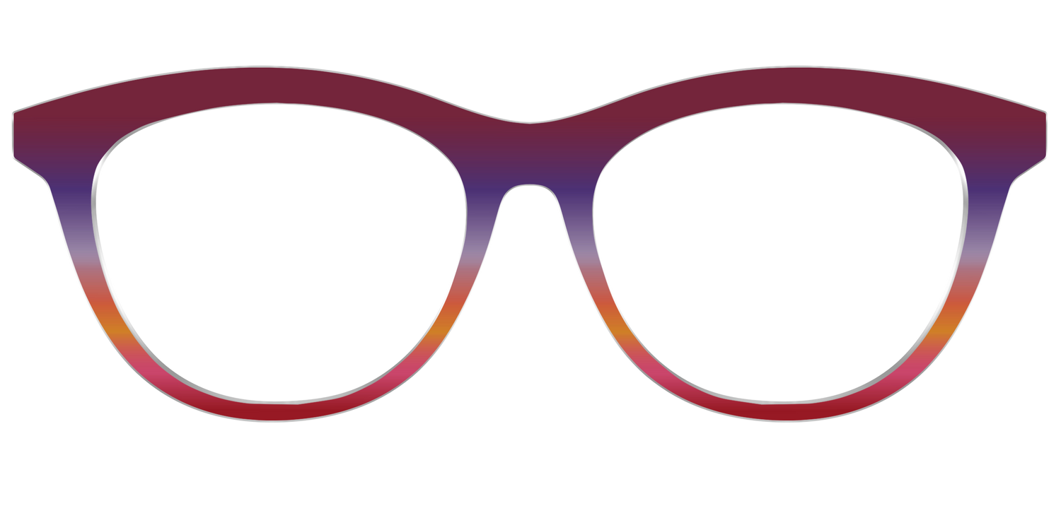 The Primary Gradient - Front Top Image - Pair Eyewear