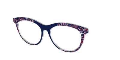 The Red White & Blue Bandana - Angle Top Thumbnail - Pair Eyewear