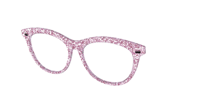 The Rose Gold Sparkle - Angle Top Thumbnail - Pair Eyewear