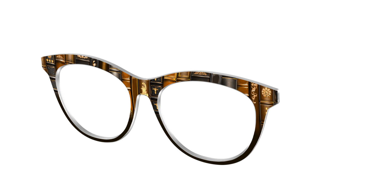 The Secret Library - Angle Top Image - Pair Eyewear