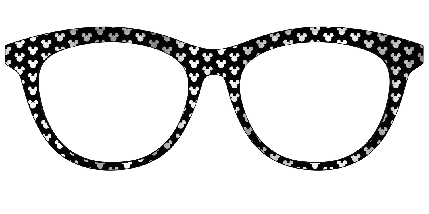 The Silver Foil Mickey - Front Top Image - Pair Eyewear