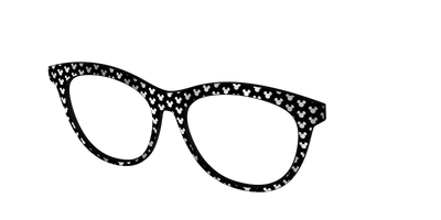 The Silver Foil Mickey - Angle Top Thumbnail - Pair Eyewear