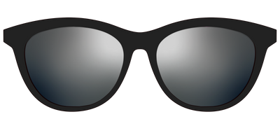 The Polarized Silver Reflective Sun Top - Front Top Thumbnail - Pair Eyewear