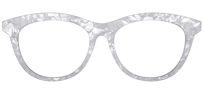 The Smoky Quartz Pearl Marble - Front Top Thumbnail - Pair Eyewear