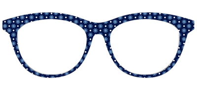 The Snowflake Polka Dot - Front Top Thumbnail - Pair Eyewear