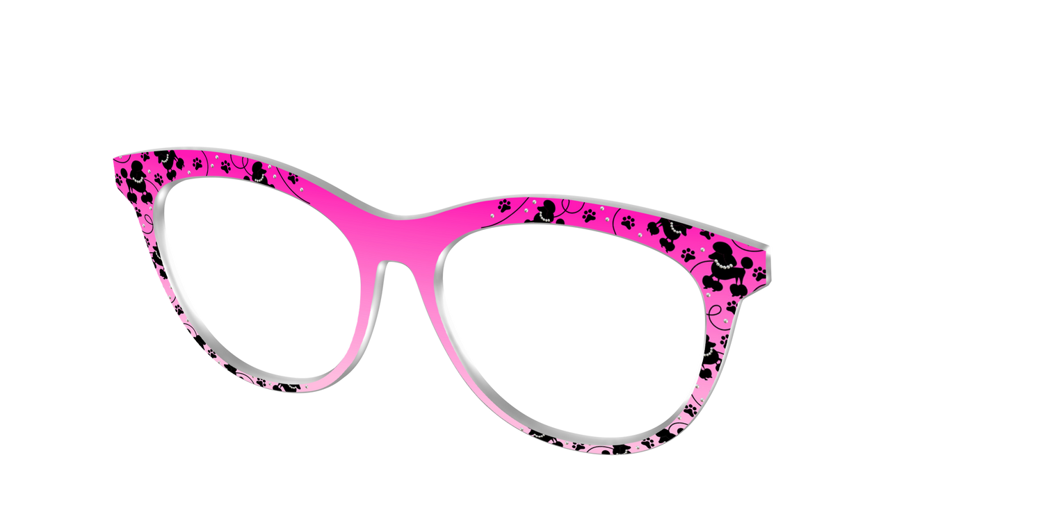 The Sock Hop Pups - Angle Top Image - Pair Eyewear