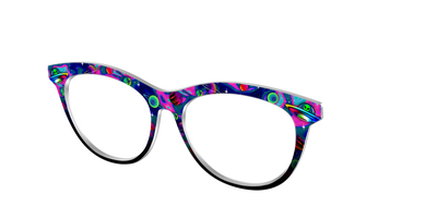 The Space Invasion Marble - Angle Top Thumbnail - Pair Eyewear