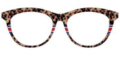 The Spirit Stripe Tortoise - Front Top Thumbnail - Pair Eyewear