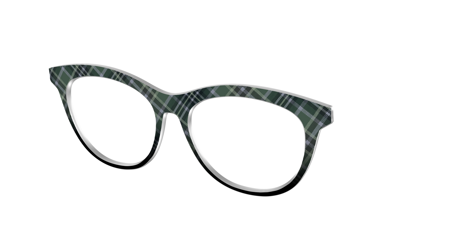 The Spruce Flannel - Angle Top Image - Pair Eyewear
