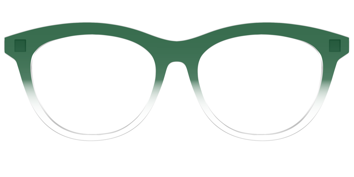 The Spruce Gradient Crystal - Front Top Image - Pair Eyewear