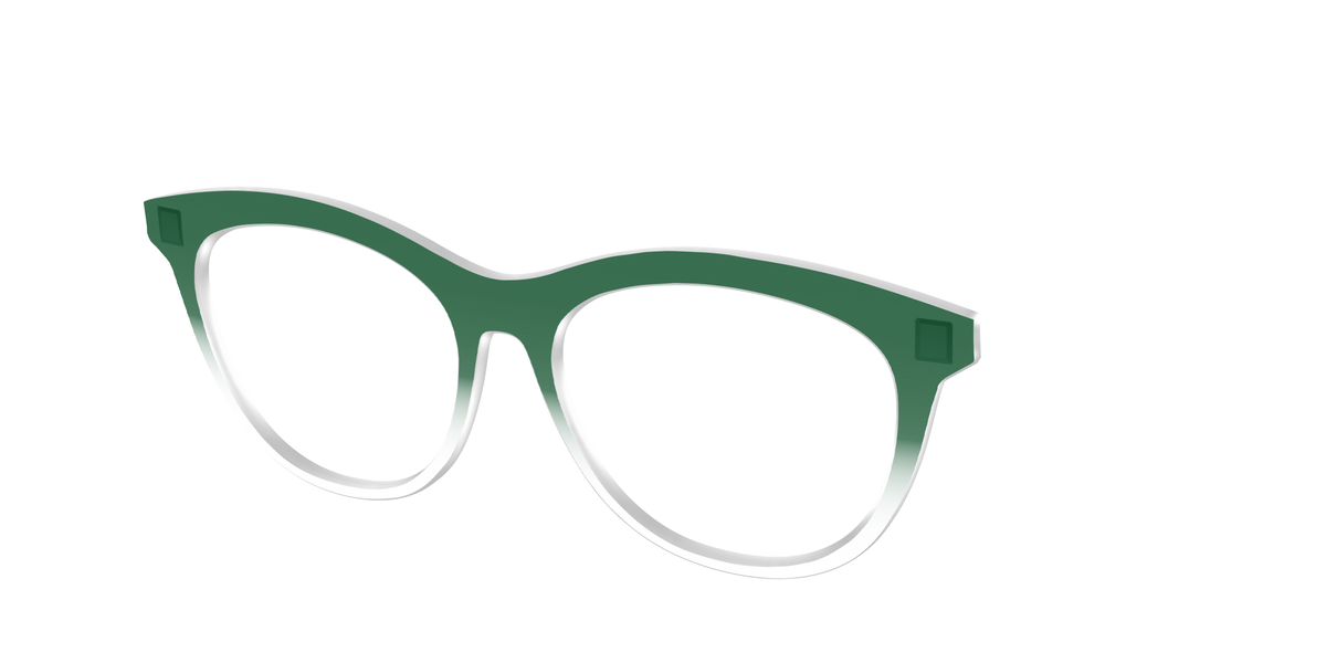 The Spruce Gradient Crystal - Angle Top Image - Pair Eyewear