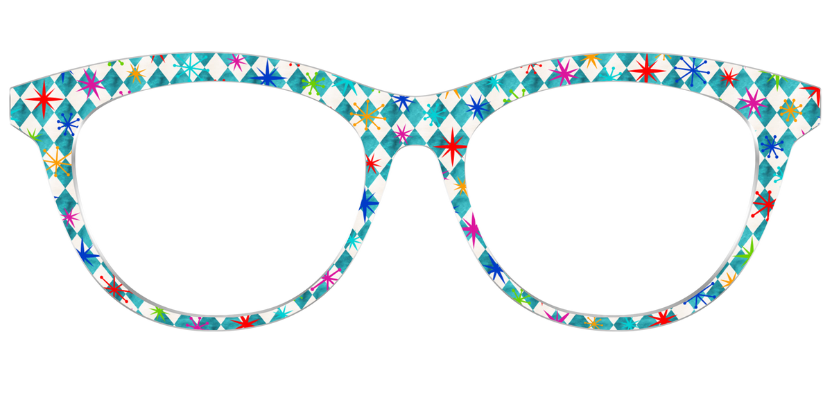 The Starburst Diamonds - Front Top Image - Pair Eyewear