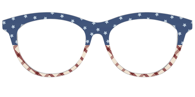 The Starry Gingham Split - Front Top Thumbnail - Pair Eyewear