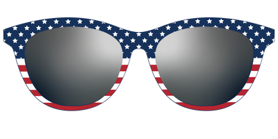 The Polarized Stars & Stripes Sun Top - Front Top Thumbnail - Pair Eyewear