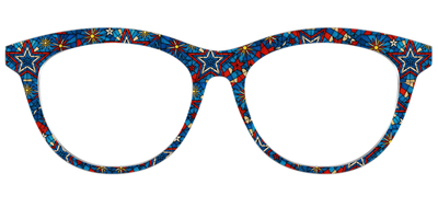 The Star-Spangled Stained Glass - Front Top Thumbnail - Pair Eyewear
