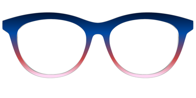 The Summer Sky Gradient - Front Top Thumbnail - Pair Eyewear