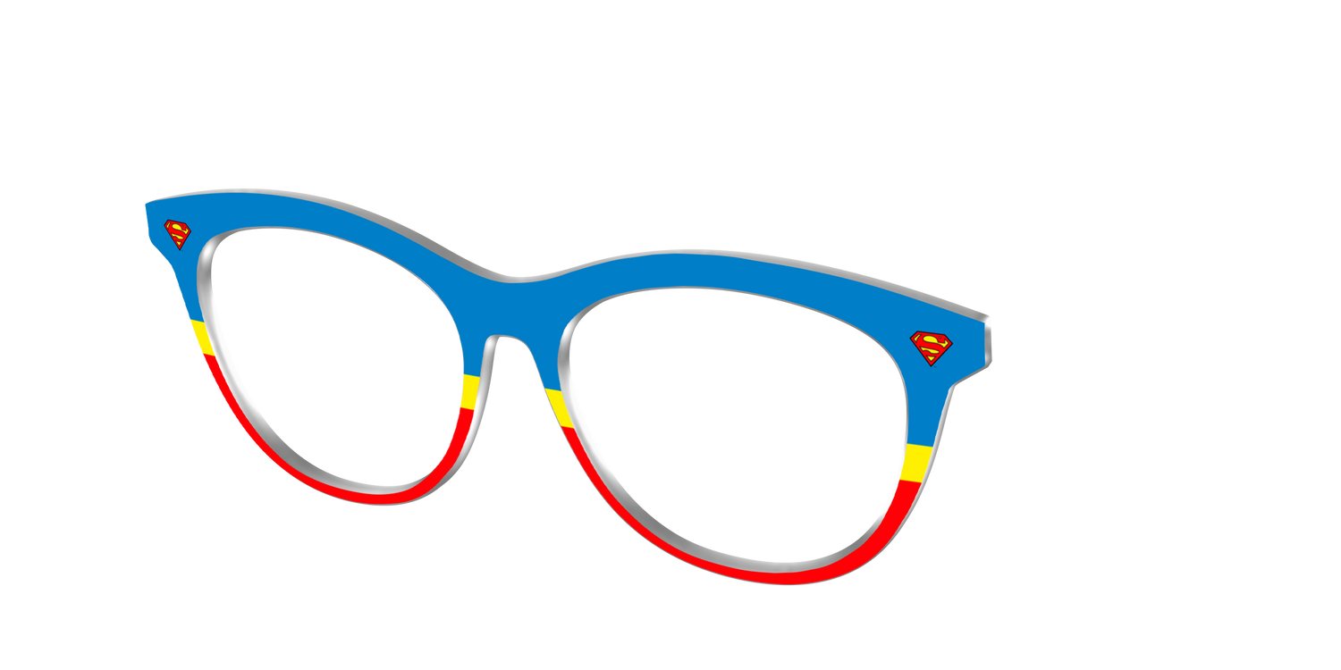 The Superman Suit - Angle Top Image - Pair Eyewear