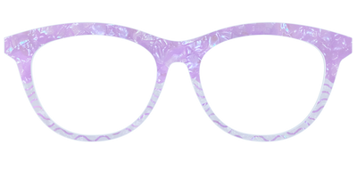 The Wavy Pearl Crystal Split - Front Top Thumbnail - Pair Eyewear