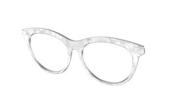 The White Pearlescent - Angle Top Thumbnail - Pair Eyewear