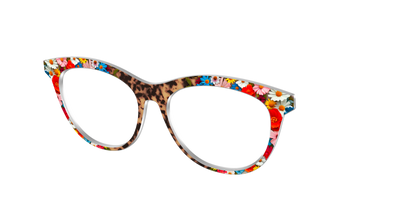 The Wildflower Tortoise - Angle Top Thumbnail - Pair Eyewear