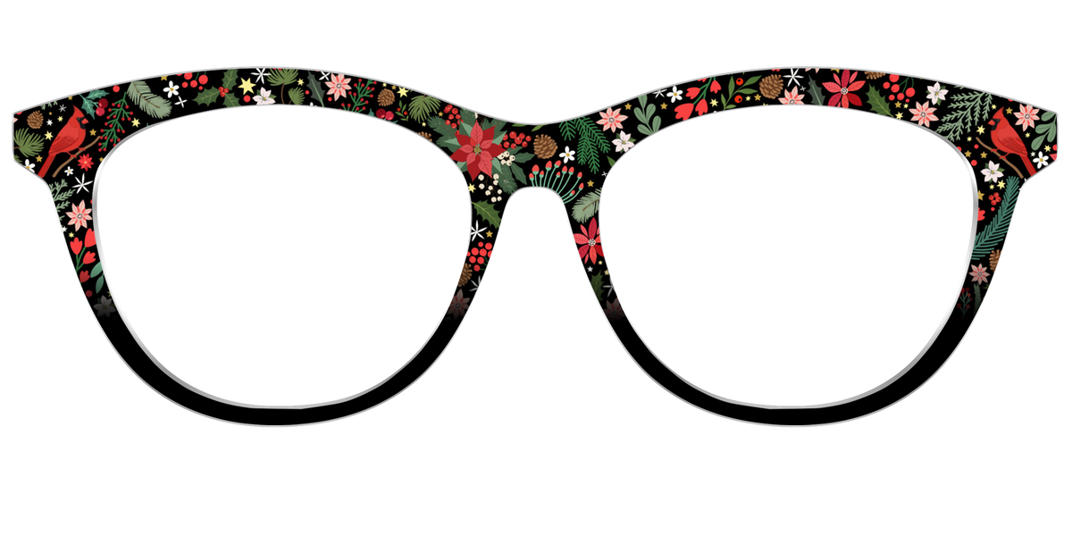 The Winter Wonderland Floral - Front Top Image - Pair Eyewear