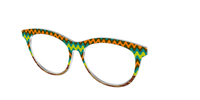 The Woodgrain Waves - Angle Top Thumbnail - Pair Eyewear