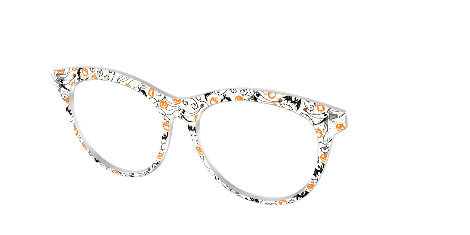 Zero Crystal with Glitter - Angle Top Image - Pair Eyewear