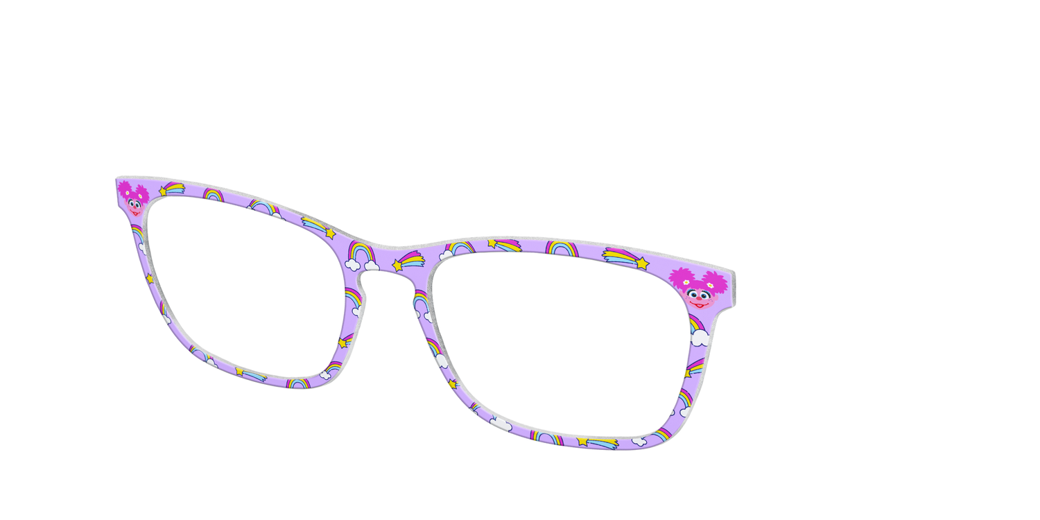 The Abby Rainbow - Angle Top Image - Pair Eyewear